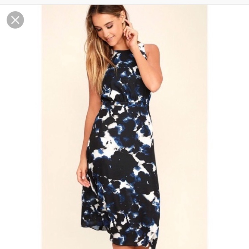 NWT Olive + Oak Midi Dress